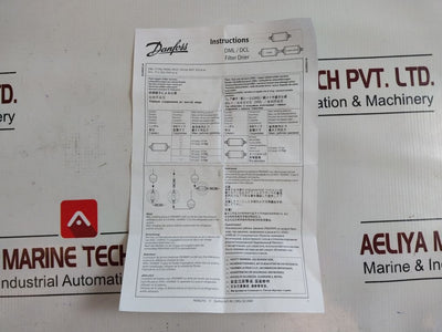 Danfoss Dml 164 023Z5044 Solid Core Liquid Line Filter Drier