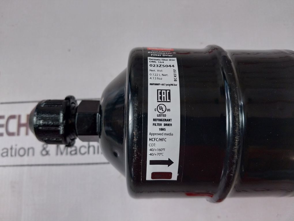 Danfoss Dml 164 023Z5044 Liquid Line Filter Drier