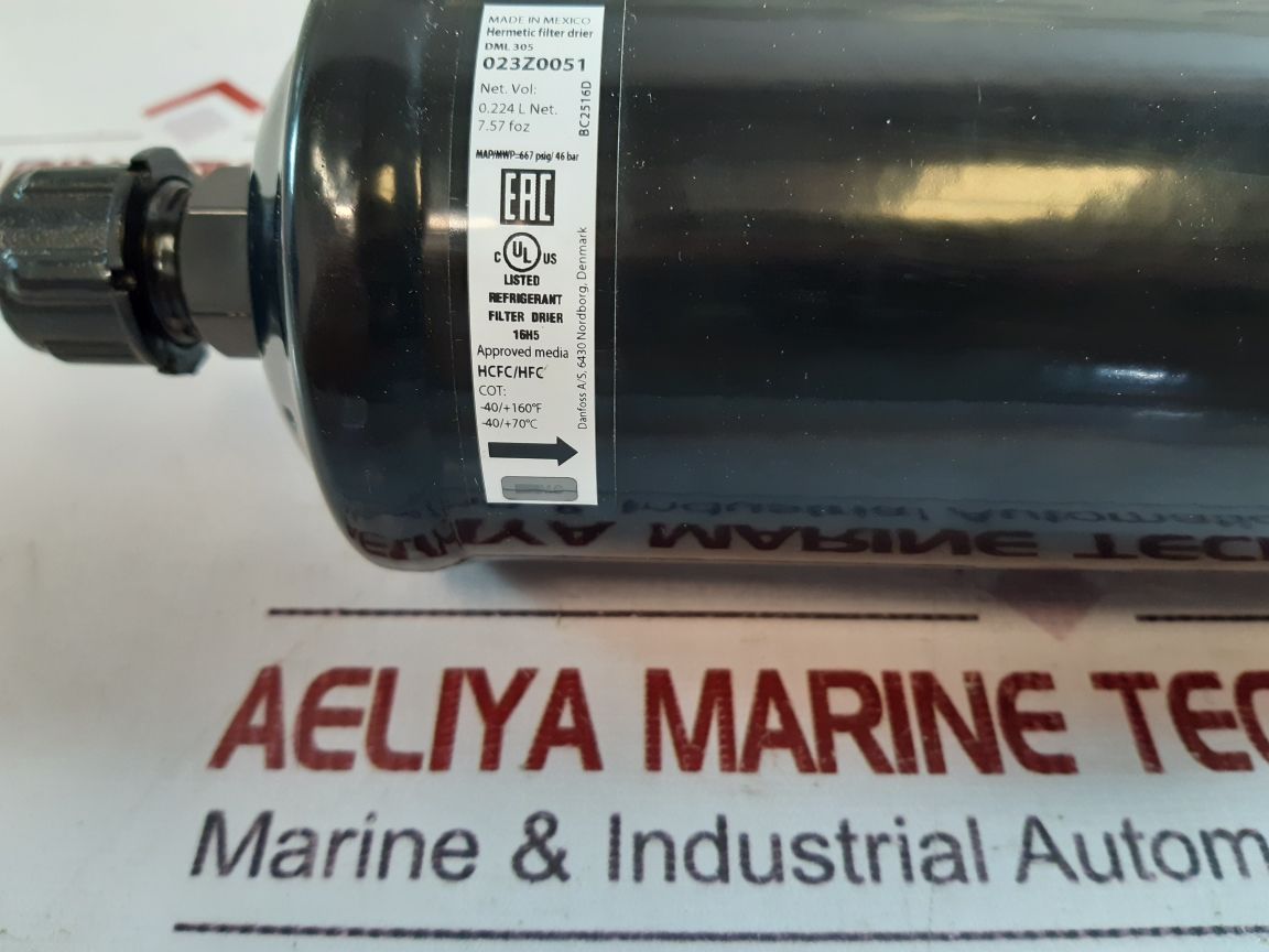 Danfoss Eliminator Dml 305 Liquid Line Filter Drier 023Z0051