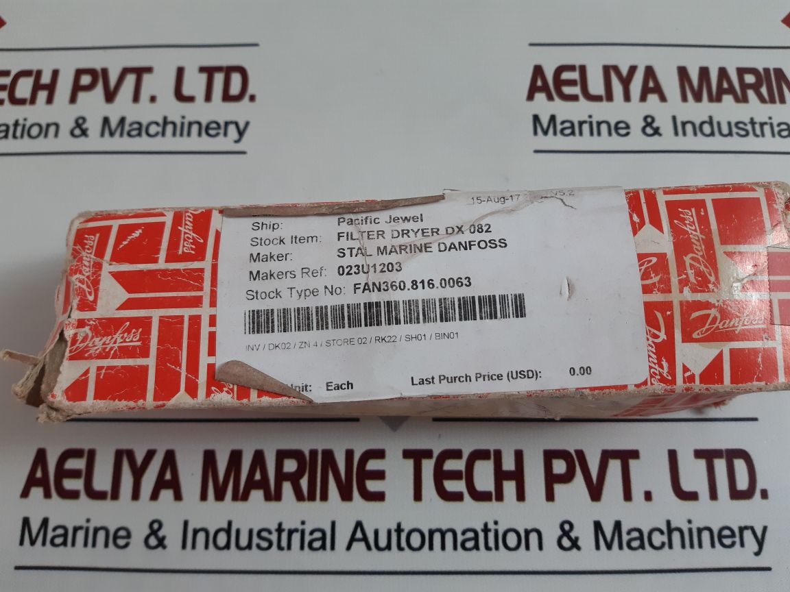 Danfoss Dx 082 Refrigerant Filter Drier
