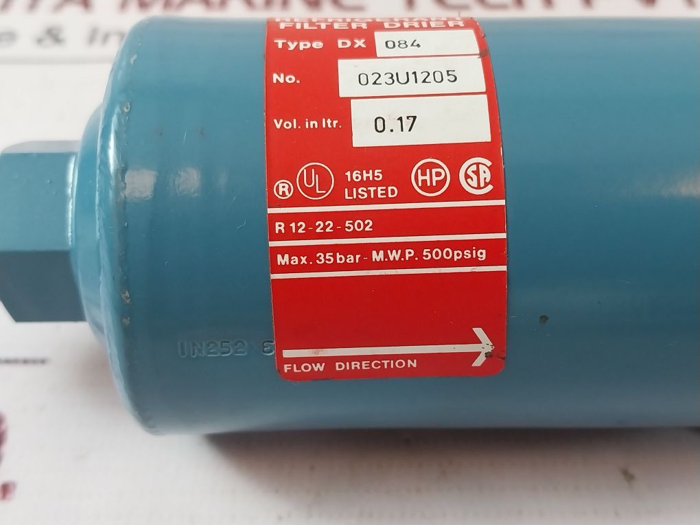 Danfoss Dx 084 Refrigerant Filter Drier 023U1205