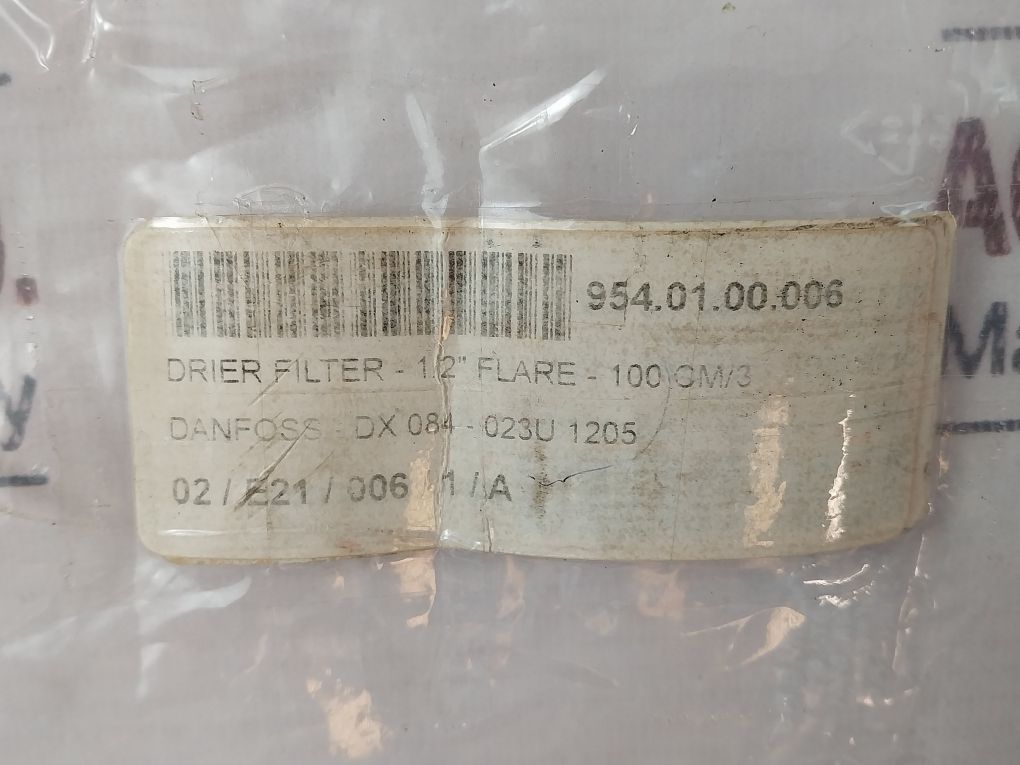 Danfoss Dx 084 Refrigerant Filter Drier 023U1205