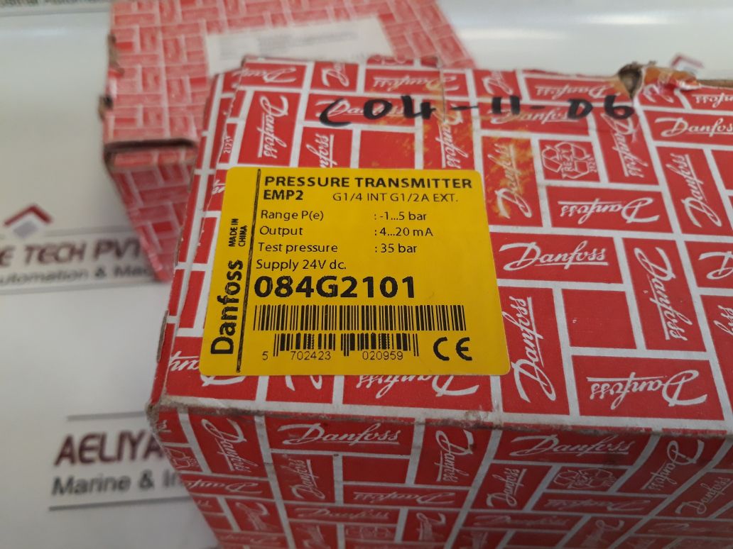 Danfoss Emp2 Pressure Transmitter 084G2101