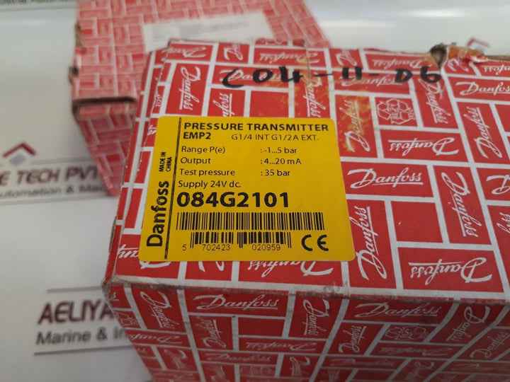 Danfoss Emp2 Pressure Transmitter 084G2101