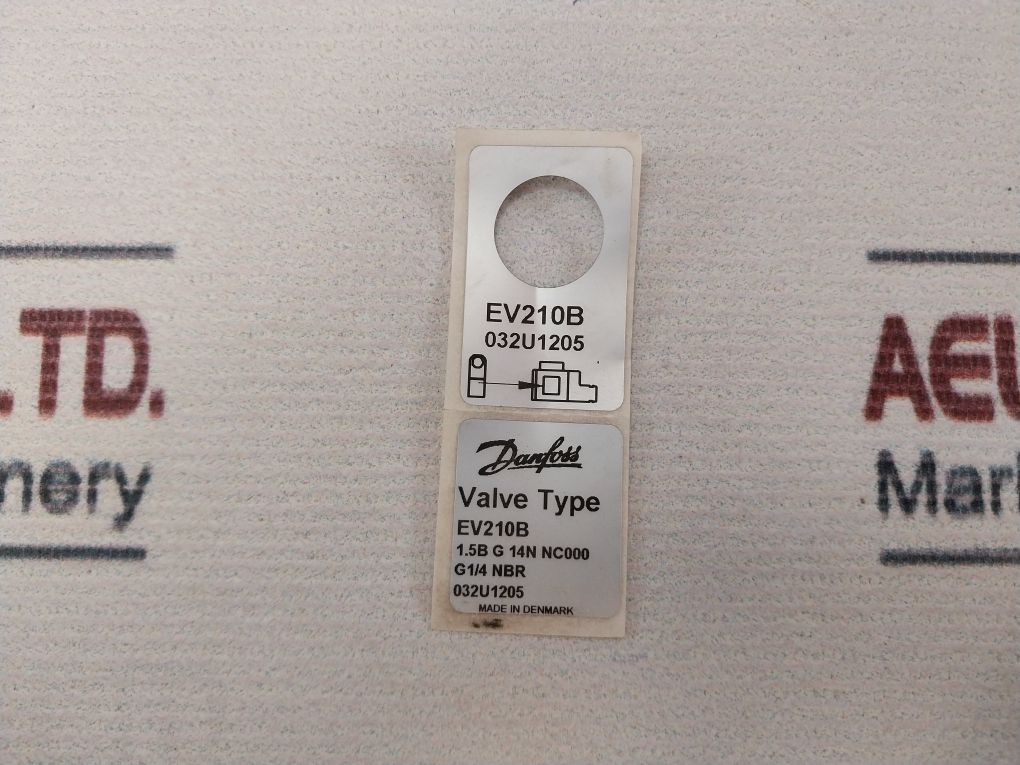 Danfoss Ev210B Solenoid Valve