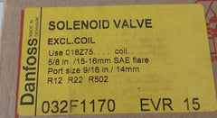 Danfoss Evr 15 032F1170 Solenoid Valve