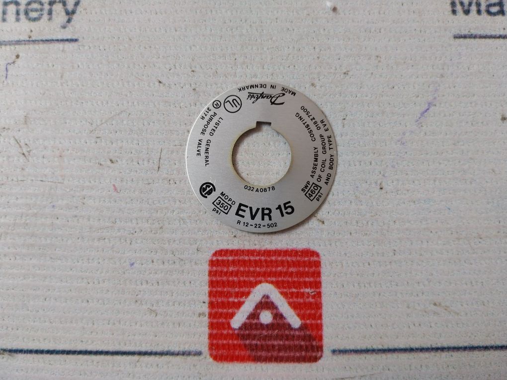 Danfoss Evr 15 Solenoid Valve 032F1170