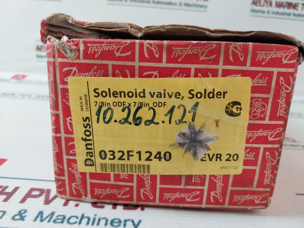 Danfoss Evr 20 018F6264 Solenoid Valve Nc/No Solder 032F1240 Valve P
