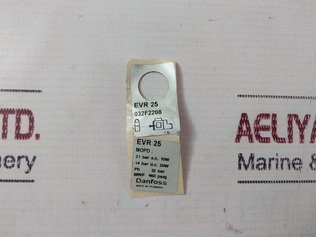 Danfoss Evr 25 Solenoid Valve