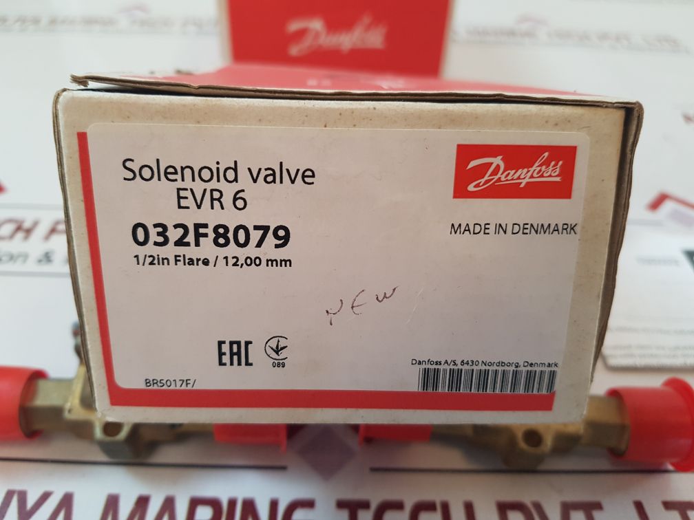 Danfoss 032F8079 Solenoid Valve Evr 6