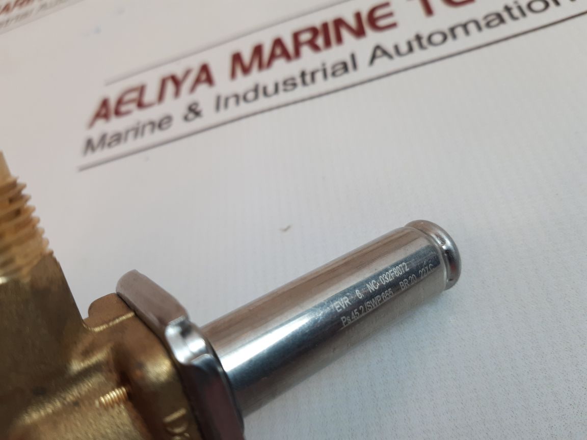 Danfoss Evr 6 Nc 032F8072 Solenoid Valve 008452