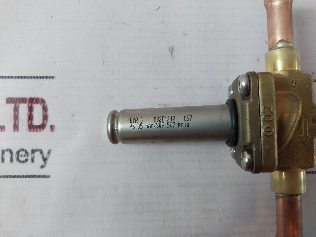 Danfoss Evr 6 Solenoid Valve 032F1212
