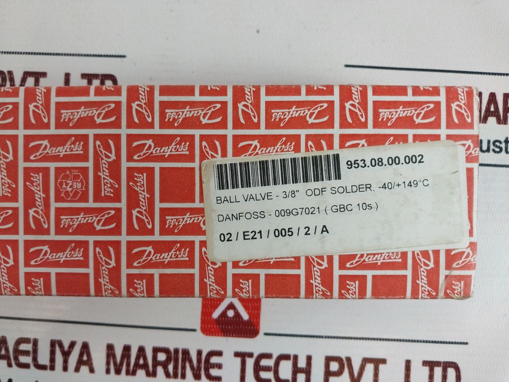 Danfoss Gbc 10S Shut-off Ball Valve