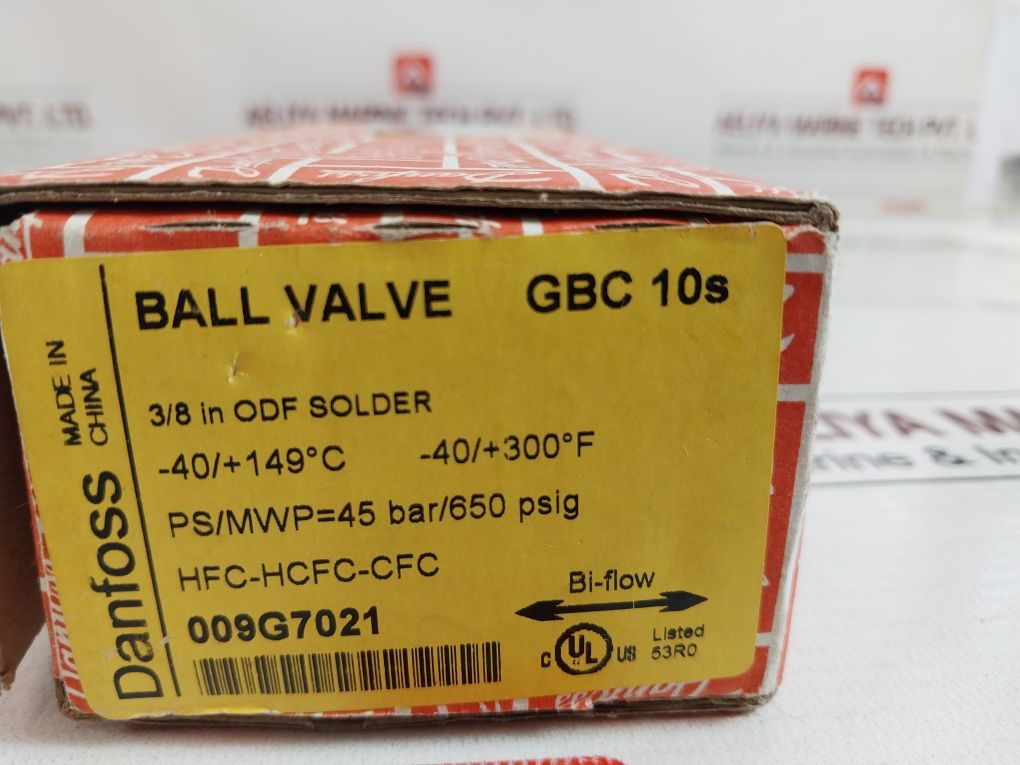 Danfoss Gbc 10S Shut-off Ball Valve