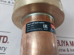 Danfoss Gbc 54S Shut-off Ball Valve 45Bar 650Psig