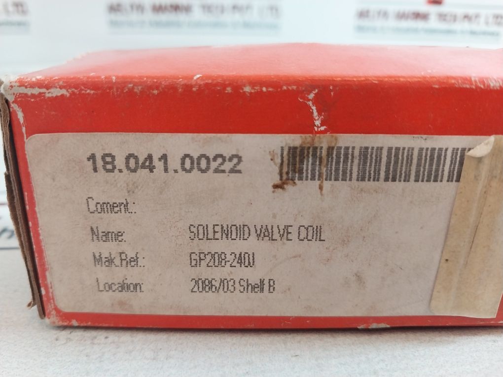 Danfoss Gp208-240J Solenoid Valve Coil 208/240V Ac 018Z7611