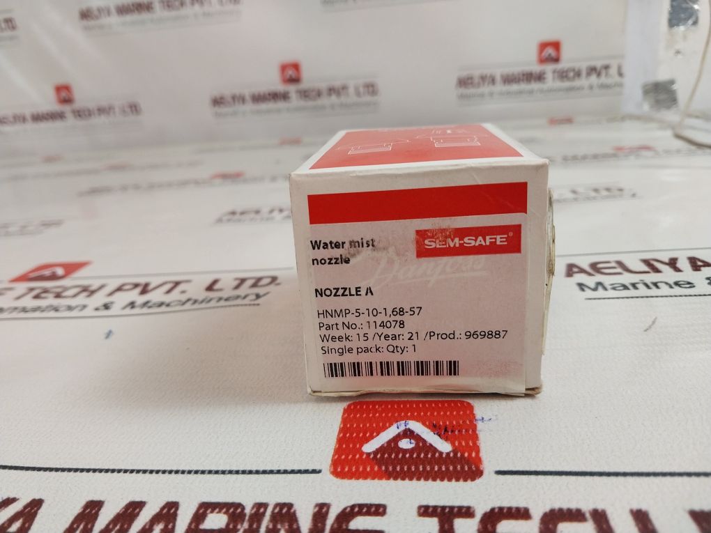 Danfoss Hnmp-5-10-1,68-57 Water Mist Nozzle 114078