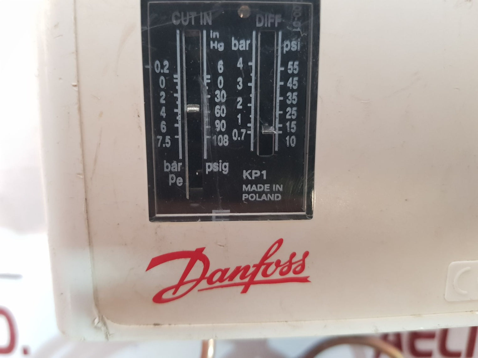 Danfoss Kp1 Pressure Switch 10 To 55 Psi