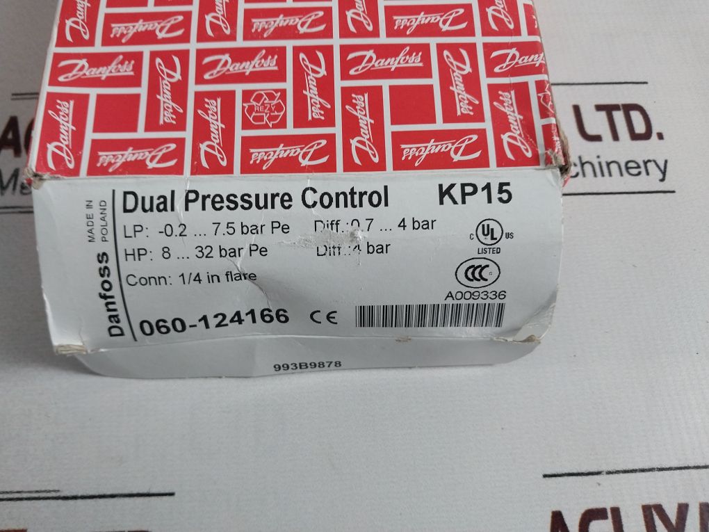 Danfoss Kp15 Pressure Switch