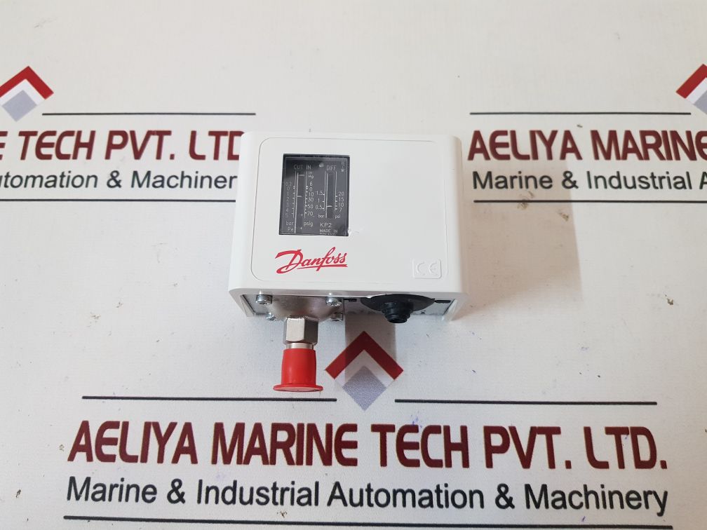 Danfoss Kp2 Pressure Switch 060-112066 Type Spdt 0.5-1.5 Bar