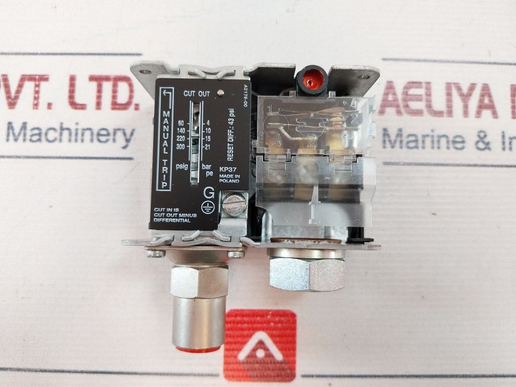 Danfoss Kp37 Pressure Control Switch 060-2147 43 Psi