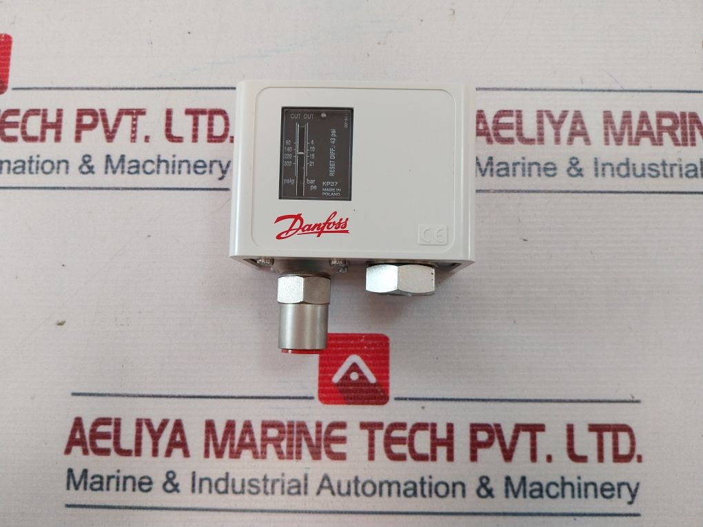 Danfoss Kp37 Pressure Control Switch 060-2147 43 Psi