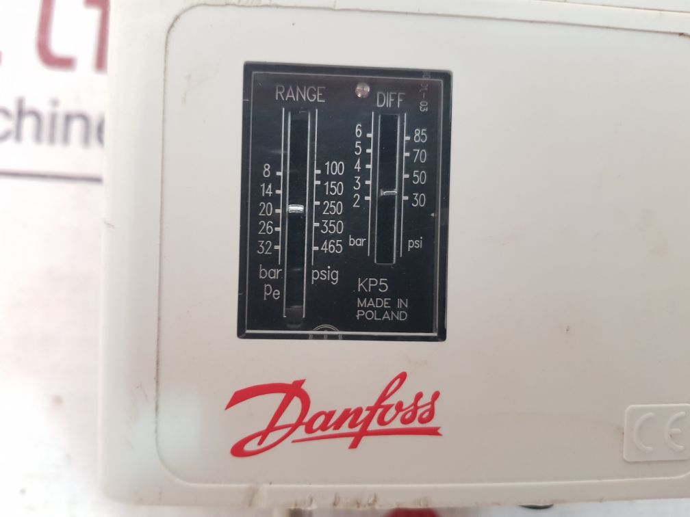 Danfoss Kp5 Pressure Switch 100 To 465 Psig