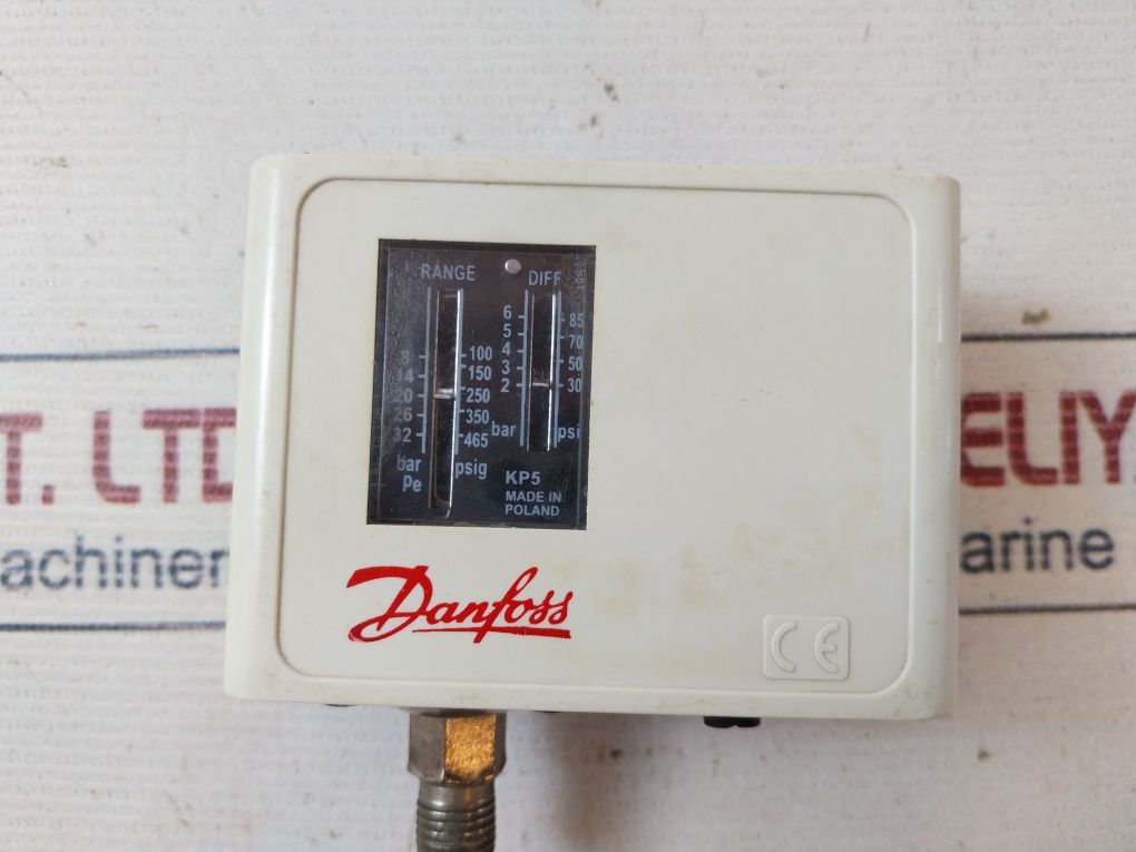 Danfoss Kp5 Pressure Switch 1.8-6 Bar