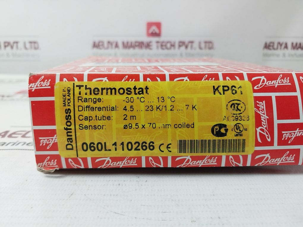 Danfoss Kp61 Thermostat Switch 2-10°C