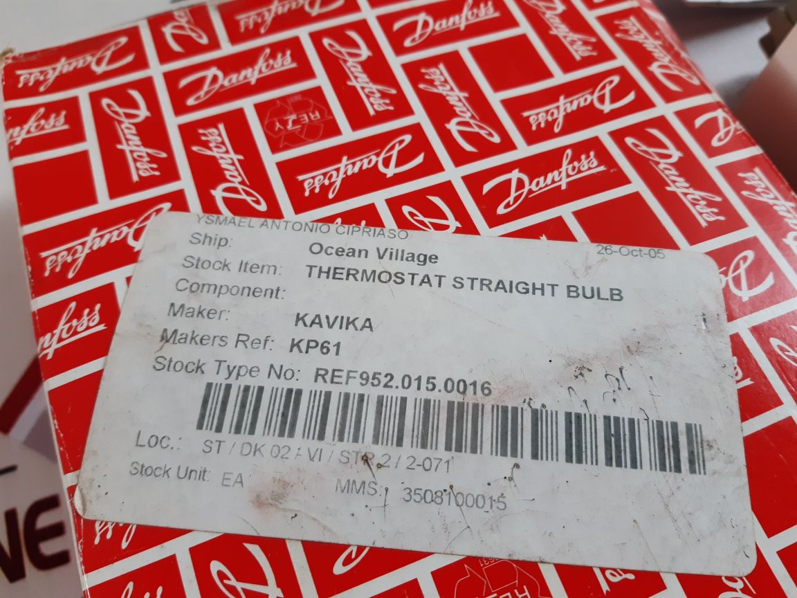 Danfoss Kp61 Thermostat Switch 060L110266