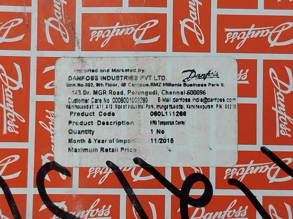 Danfoss Kp69 Thermostat 060L1112