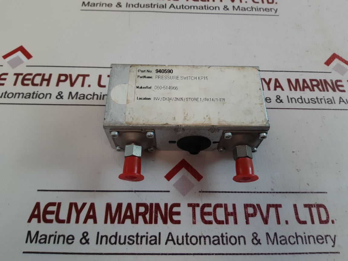 Danfoss Kp 15 Pressure Switch 060-5149