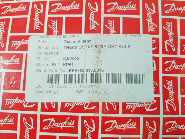 Danfoss Kp 61 Thermostat Switch 060L110266