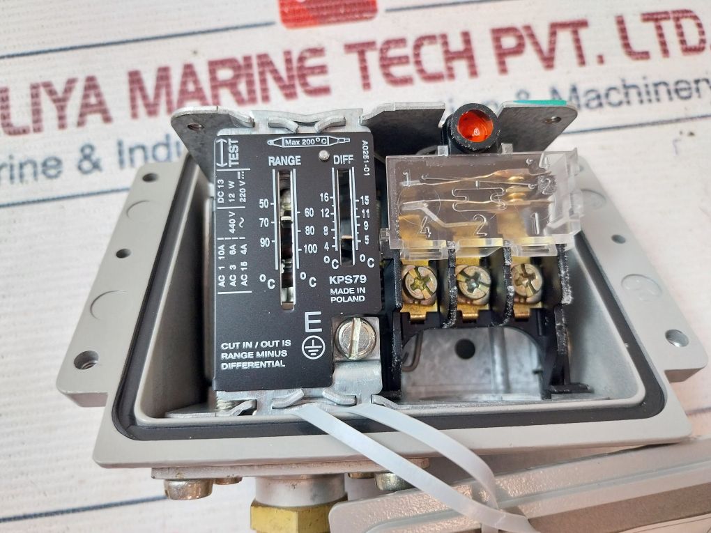 Danfoss Kps79 Thermostat 060L3103 Temperature Switch