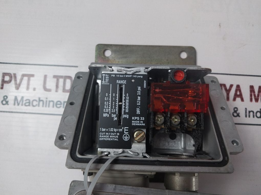 Danfoss Kps 33 Pressure Control Switch 220V
