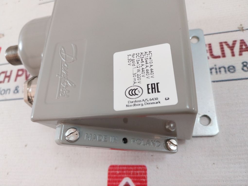 Danfoss Kps 33 Pressure Switch 2-6 Psi