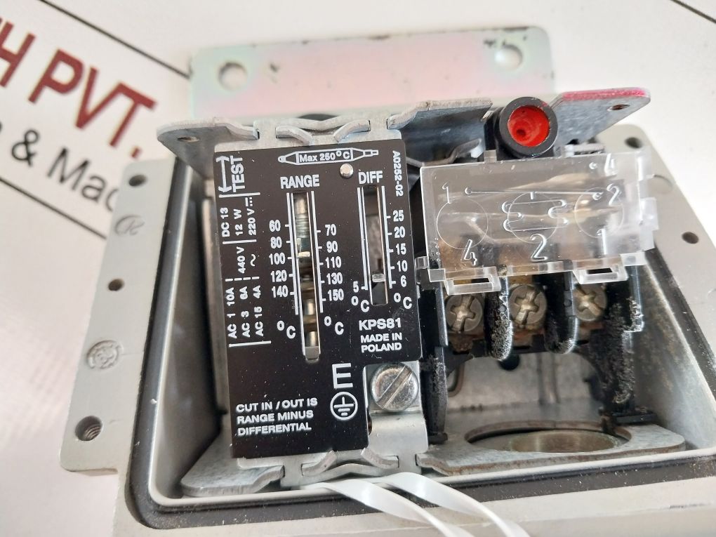 Danfoss Kps 81 Pressure Switch 060L3134