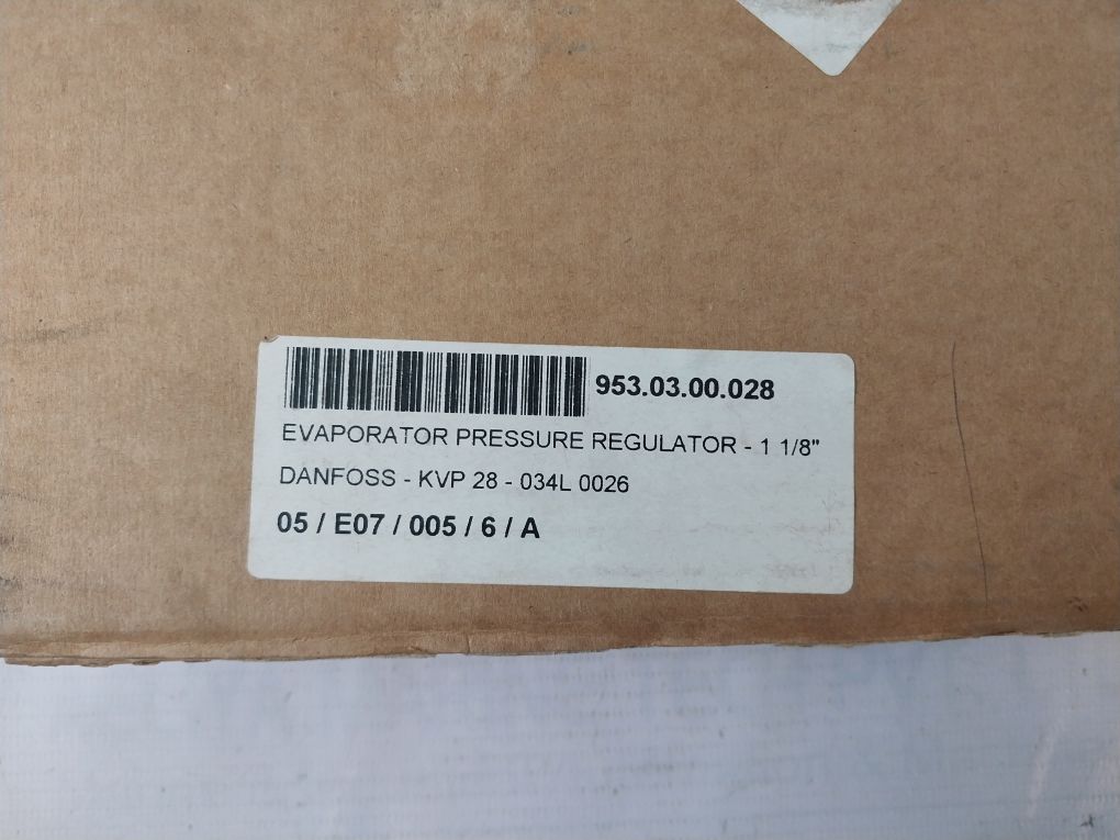 Danfoss Kvp28 Pressure Regulator