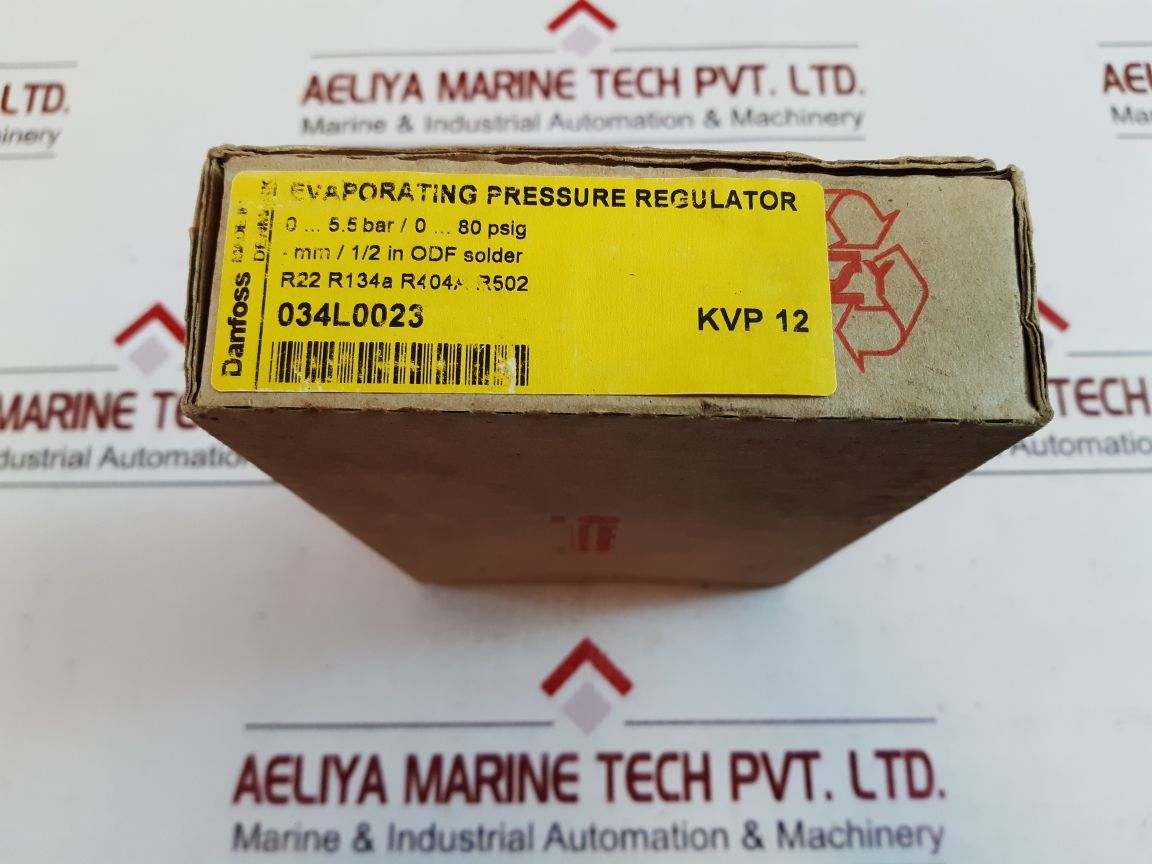Danfoss Kvp12 Pressure Regulator 034L0023