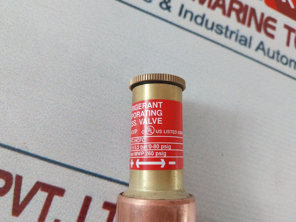 Danfoss Kvp 15 Evaporator Pressure Regulator Valve