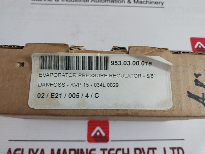 Danfoss Kvp 15 Refrigerant Evaporating Pressure Regulator