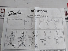 Danfoss Kvp 15 Refrigerant Evaporating Pressure Regulator