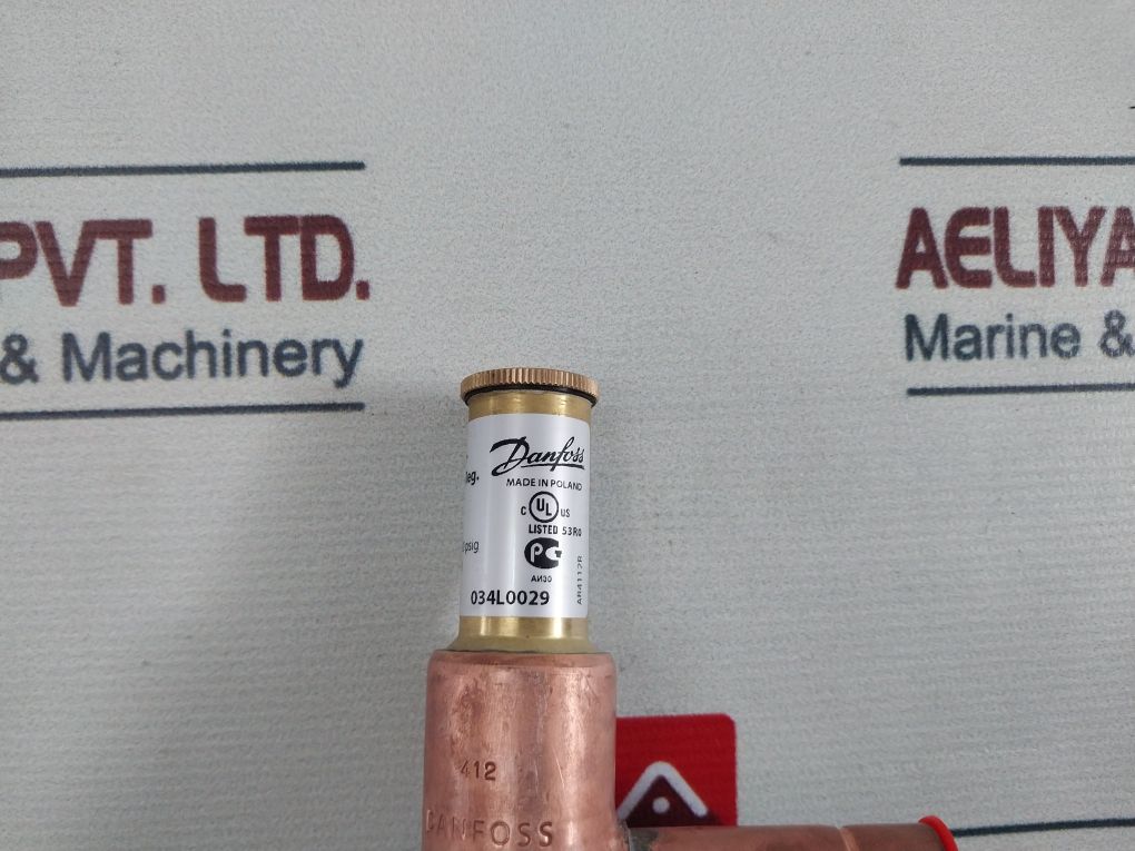 Danfoss Kvp 15 Refrigerant Expension Valve 0-5,5 Bar/0-80 Psig
