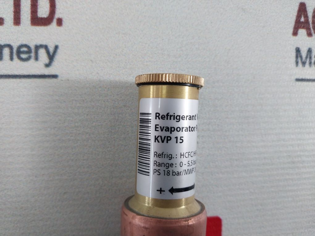 Danfoss Kvp 15 Refrigerant Expension Valve 0-5,5 Bar/0-80 Psig