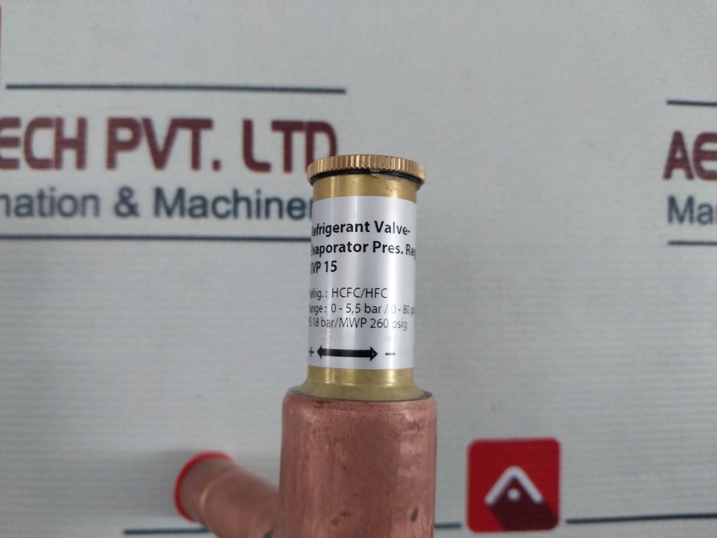 Danfoss Kvp 15 Refrigerant Expension Valve 0-5,5 Bar/0-80 Psig