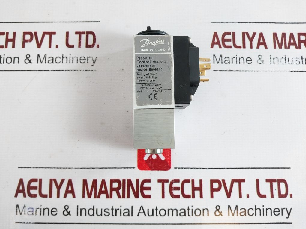 Danfoss Mbc 5100 Pressure Control Switch