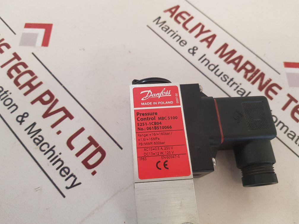 Danfoss Mbc 5100 5251-1Cb04 Pressure Control 061B510066