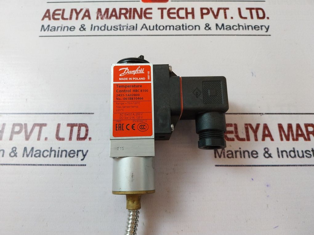 Danfoss Mbc 8100 Temperature Control