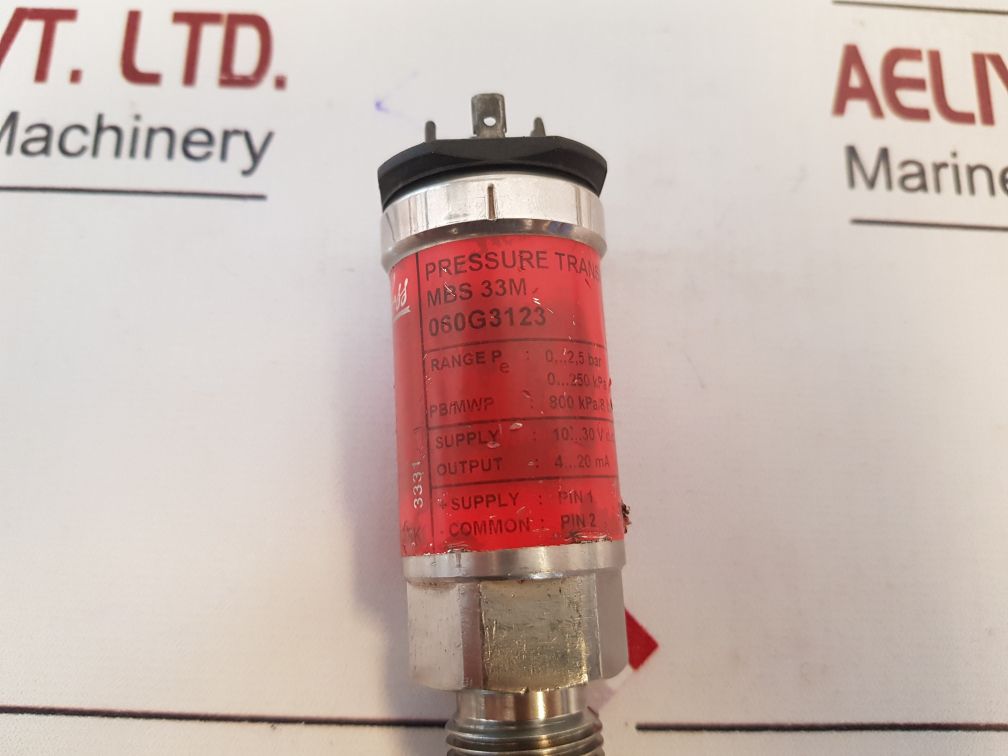 Danfoss Mbs 33M Pressure Transmitter
