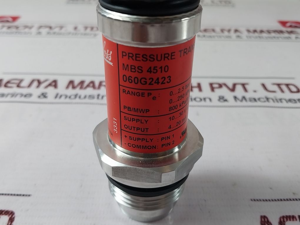 Danfoss Mbs 4510 Pressure Transmitter 060G2423 10..30 Vdc